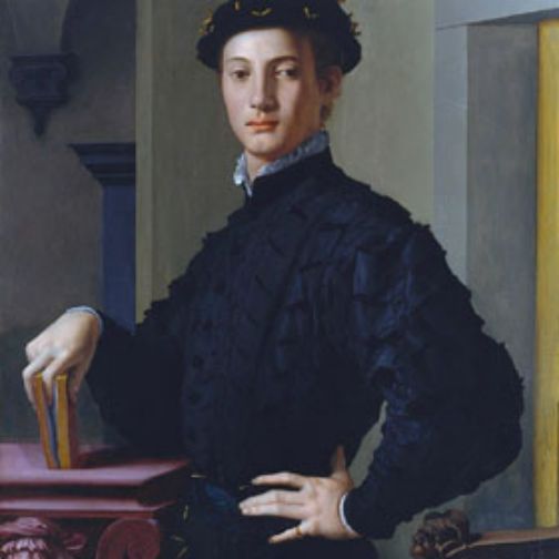 Portrait peint d’après Agnolo Bronzino