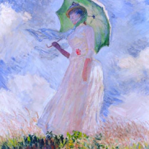 Toile de Claude Monet – copie manuelle