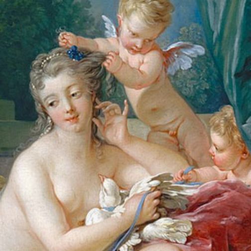 Reproduction peinte de François Boucher – à l’huile