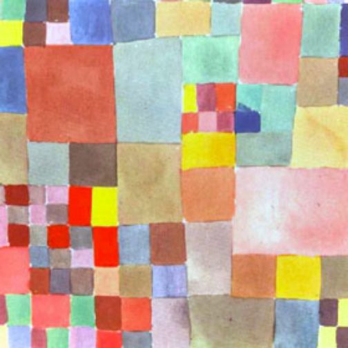Reproduction d’un tableau de Paul Klee – peinture à l’huile