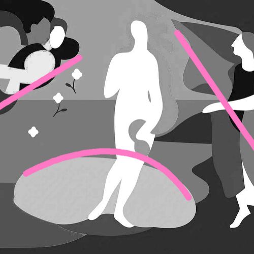 Light–dark contrasts in Botticelli’s “The Birth of Venus”