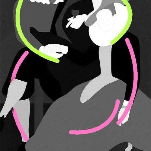 Value organization and focal point in Rubens’s “Self-Portrait with Isabella Brant”