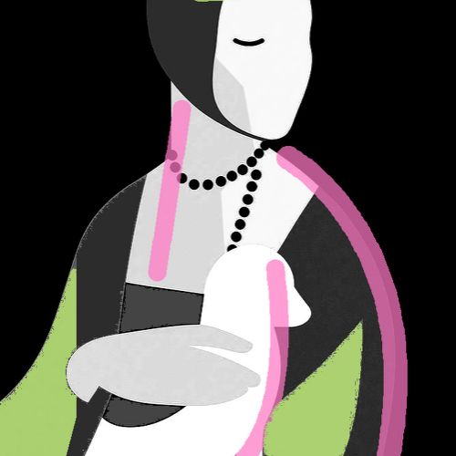 Light and dark zones in Leonardo’s “Lady with an Ermine”