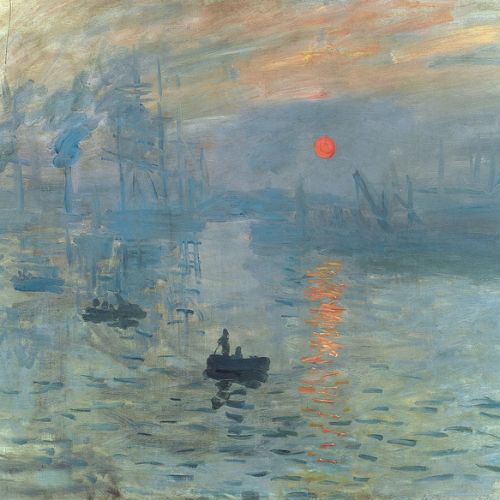 Copy of artwork: Impression, Sunrise by Claude Monet, on order, artisan painting