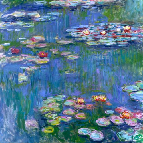 Custom painting: faithful copy of Water Lilies by Claude Monet