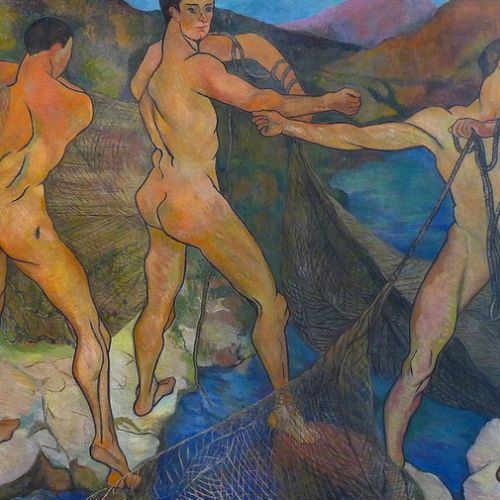 Have the painting Casting the Net by Suzanne Valadon reproduced, artisan painting