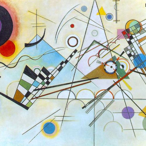 Have an oil reproduction of Composition 8 by Wassily Kandinsky made