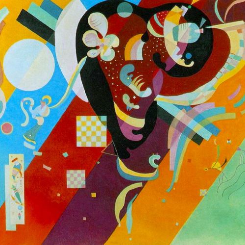 Find a copyist painter for Composition 9 by Wassily Kandinsky, commissioned painting