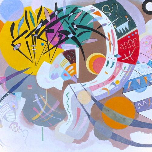 Have the famous Dominant Curve by Wassily Kandinsky painted, custom reproduction
