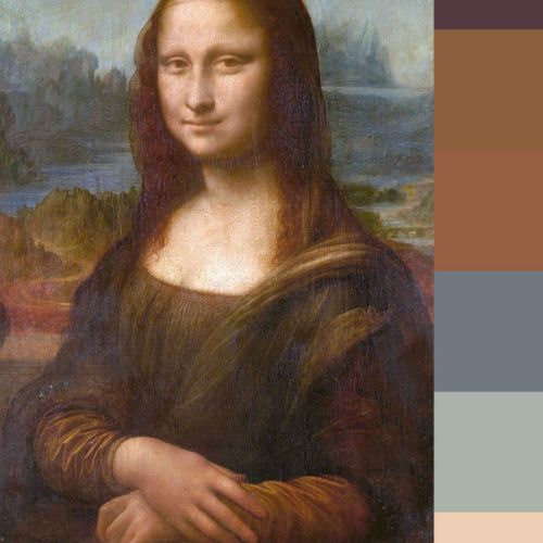 Dominant tones in Leonardo’s “Mona Lisa”