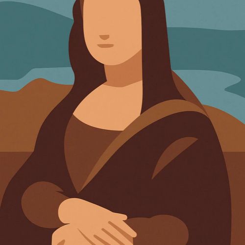 Study of principal shapes in Leonardo’s “Mona Lisa”