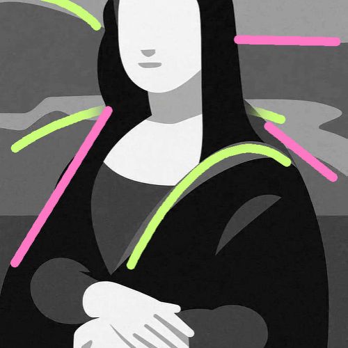 Value organization and focal point in Leonardo’s “Mona Lisa”