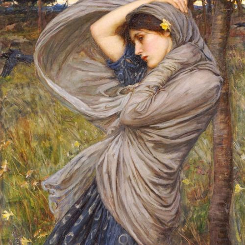 Have a copy of Boreas by John William Waterhouse made, on order