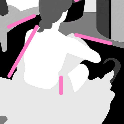 Light–dark contrasts and focal point in Toulouse-Lautrec’s “The Toilette”