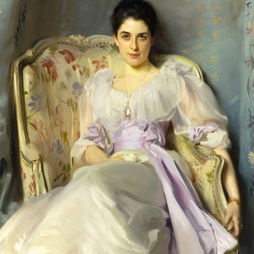 Custom reproduction of Lady Agnew of Lochnaw by John Singer Sargent