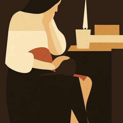 Visual structure in Georges de La Tour’s “The Magdalene with the Smoking Flame”