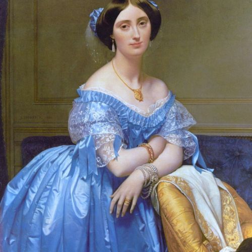 Find a specialist for copying Portrait of the Princess de Broglie by Ingres