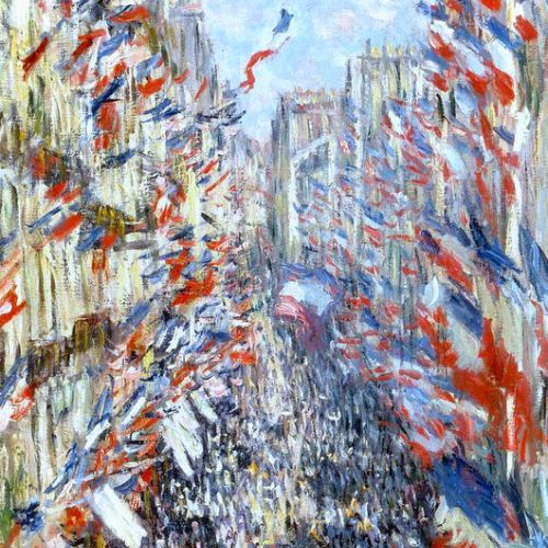 Order a copy of Rue Montorgueil in Paris by Claude Monet – hand-painted
