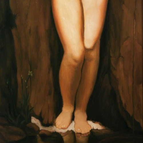 Nude after Ingres: softened gradients and transitions