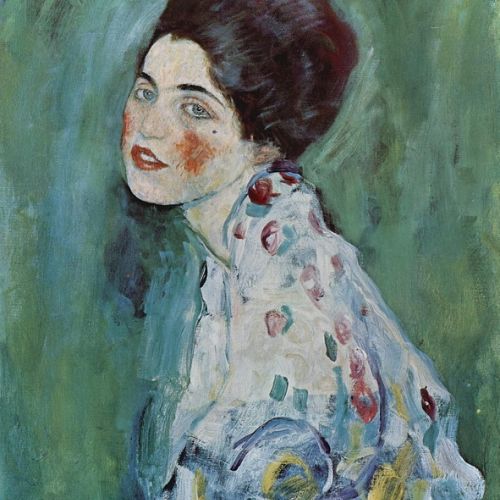 Oil copy of Portrait of a Lady by Gustav Klimt, custom-made