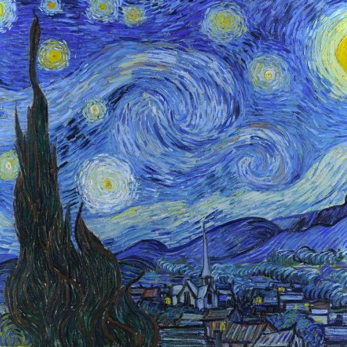 Custom reproduction of Starry Night by Vincent van Gogh