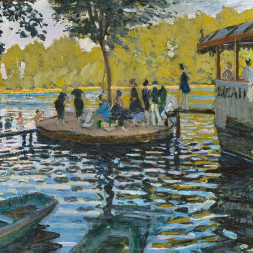 Have the painting La Grenouillère by Édouard Manet copied – oil reproduction