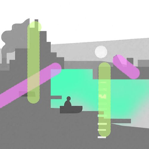 Balance of lights and shadows in Monet’s “Impression, Sunrise”