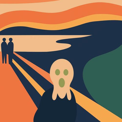 Study of principal shapes in Munch’s “The Scream”