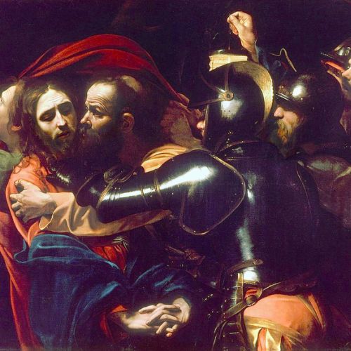Replica of The Taking of Christ after Caravaggio