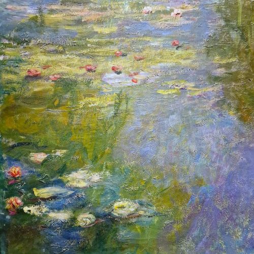 Custom order: copy of Water Lilies by Claude Monet