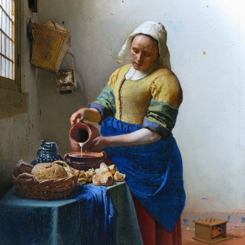 Have a copy of The Milkmaid by Vermeer made, on order