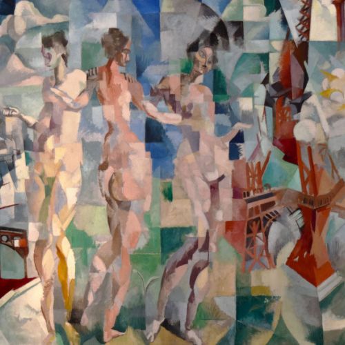 Order a reproduction of City of Paris by Robert Delaunay, handmade