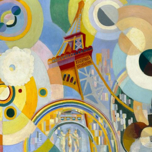 Looking for a copyist for Air, Iron, Water by Robert Delaunay, faithful copy on order