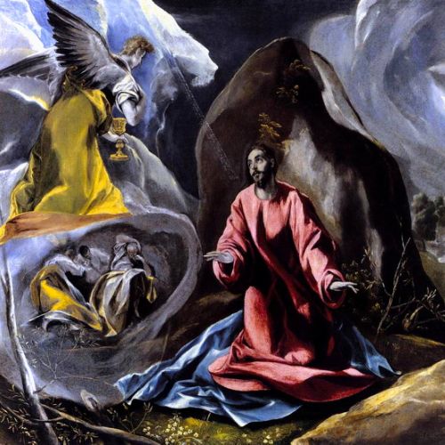 Handmade painting on order: The Agony in the Garden by El Greco, faithful reproduction