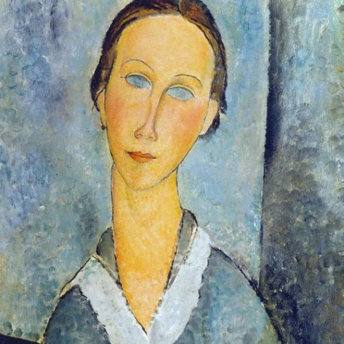 Artisan reproduction of Girl in a Sailor Blouse by Amedeo Modigliani