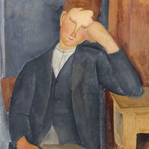 Custom painting: faithful copy of Young Apprentice by Amedeo Modigliani