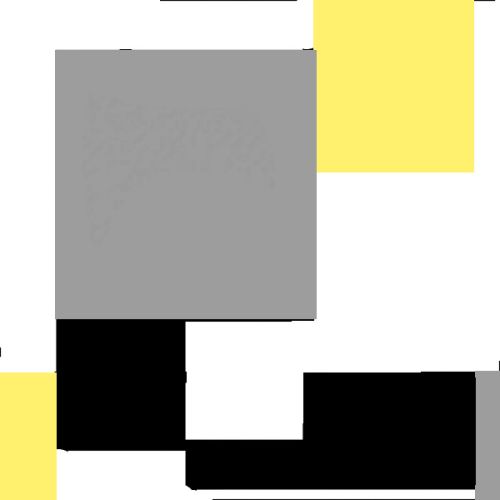 Light–dark contrasts and focal point in Mondrian’s “Composition with Red, Yellow, Blue, and Black”