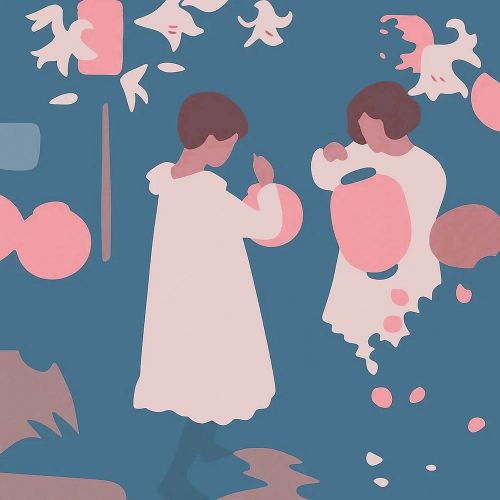 Simplified major color blocks in Sargent’s “Carnation, Lily, Lily, Rose”