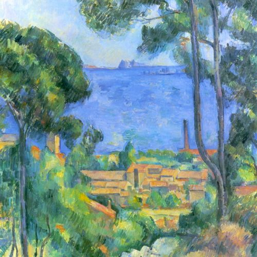 Have a copy of L’Estaque and the Château d’If by Paul Cézanne made, on order