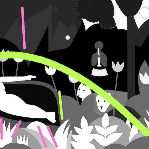 Contrasts and lighting in Rousseau’s “The Dream”