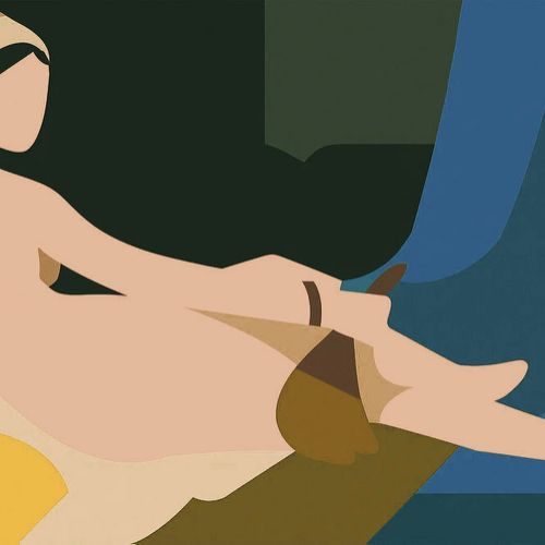 Silhouettes and flat areas in Ingres’s “The Grand Odalisque”