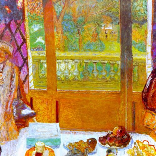 Have a faithful reproduction of The Dining Room in the Morning by Pierre Bonnard made, oil on canvas