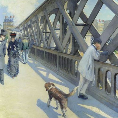 Reproduction of Pont de l’Europe after Caillebotte