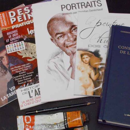 Published articles and lessons — art magazines and painting books