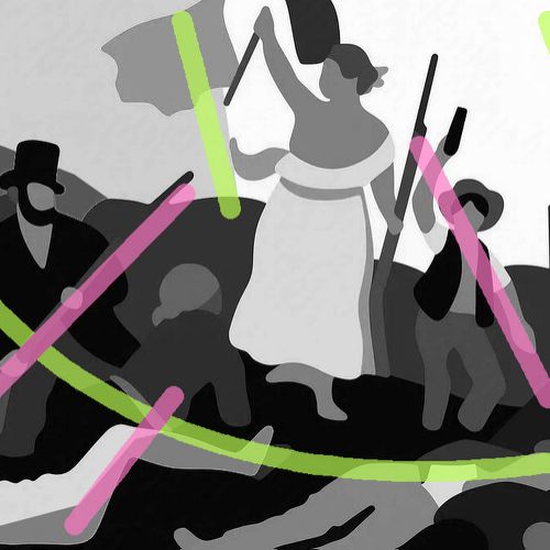 Analysis of a composition’s lines of force