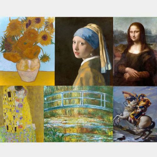 Painting reproduction styles — old masters, choices for your interior décor