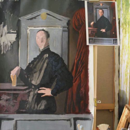 Studio near Paris — I paint your oil-on-canvas artworks