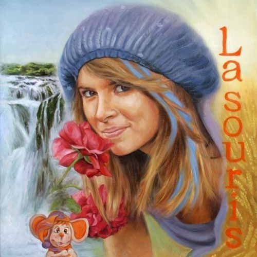 Custom painting — personalized texts and décor, harmonious result